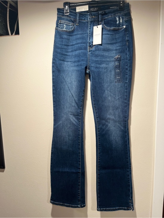 Judy Blue Denim - Judy Blue Slim Bootcut Jeans Women’s 7/28 Stretch Denim NWT